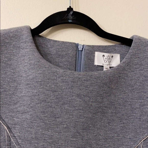 NWT Six Crisp Days Anthropologie scuba fitted dress - Picture 5 of 7